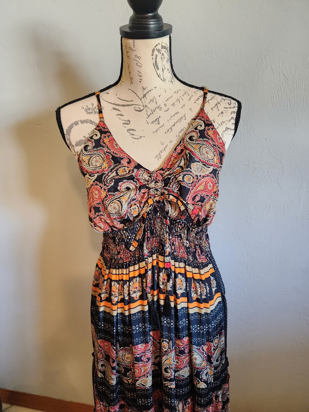 Me 2 Magic By Anthropologie Paisley Maxi Dress - Picture 3 of 7
